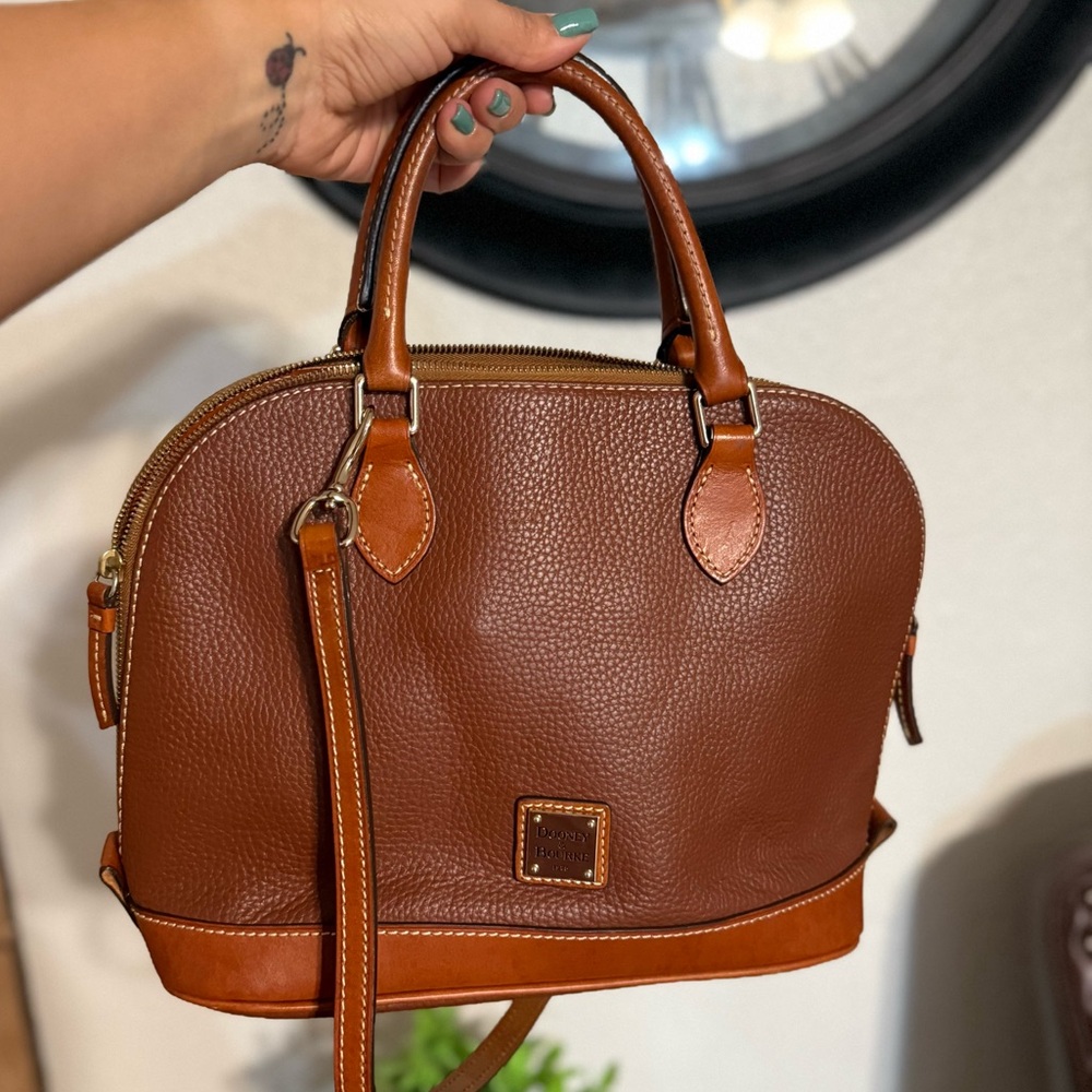 Dooney and bourke dome satchel